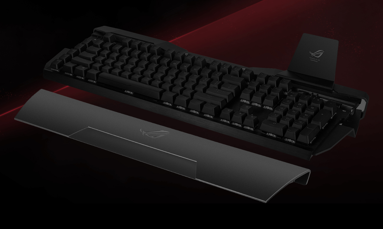 ASUS ROG Horus GK2000 (Cherry MX Red, RGB) - Klawiatury przewodowe ...